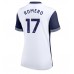 Tottenham Hotspur Cristian Romero #17 Hjemmedrakt Dame 2024-25 Kortermet